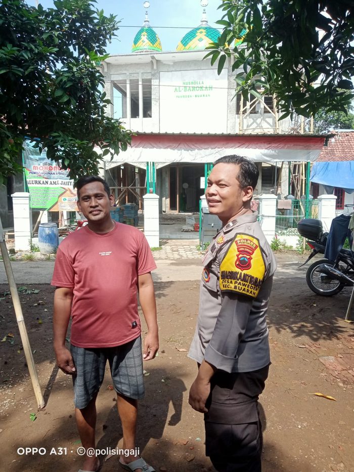 Aipda Deny Eko, Polisi Pekalongan Kota Pelopor Renovasi Musholla
