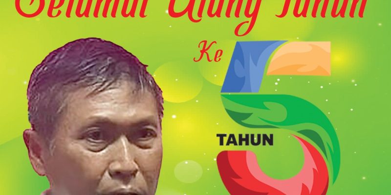 Syamsul Hariadi, Kepala DSDABM Mengucapkan Selamat HUT Ke – 5 Media Koran Pelopor dan Media Online www.pelopornews.co.id