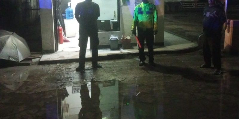 Satlantas Polresta Palangka Raya Beri Edukasi Keselamatan Berkendara di SPBE Tangkiling