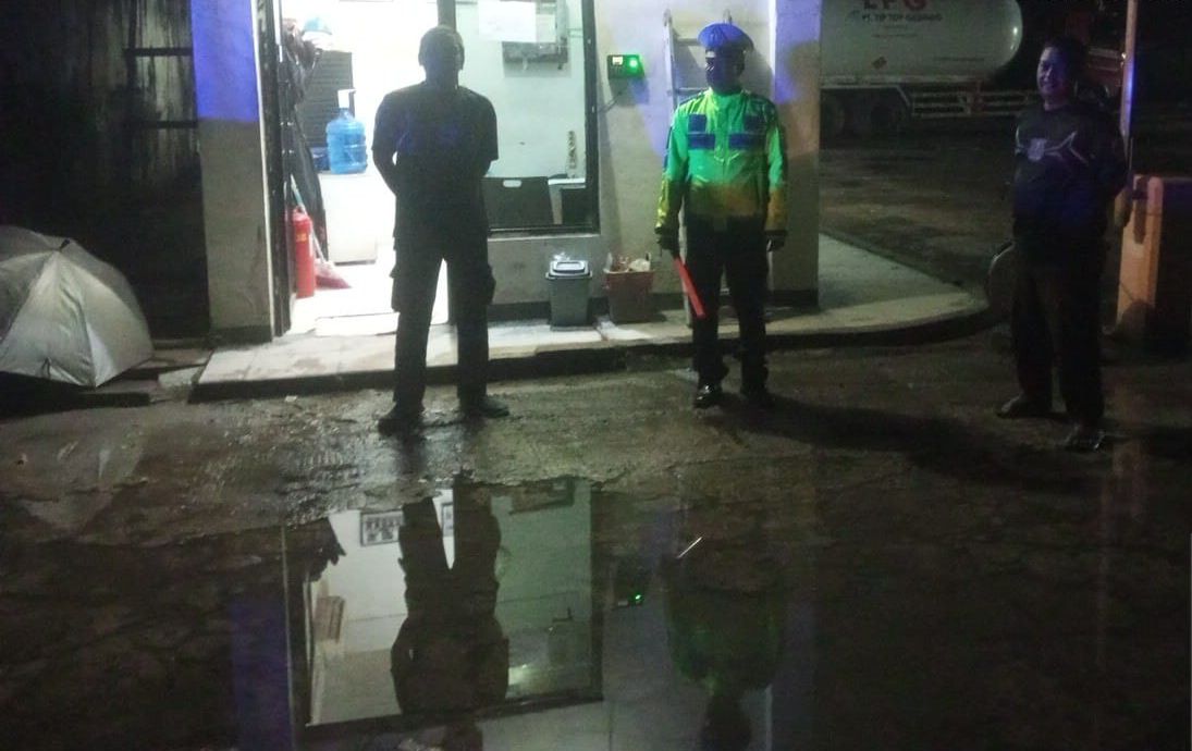 Satlantas Polresta Palangka Raya Beri Edukasi Keselamatan Berkendara di SPBE Tangkiling