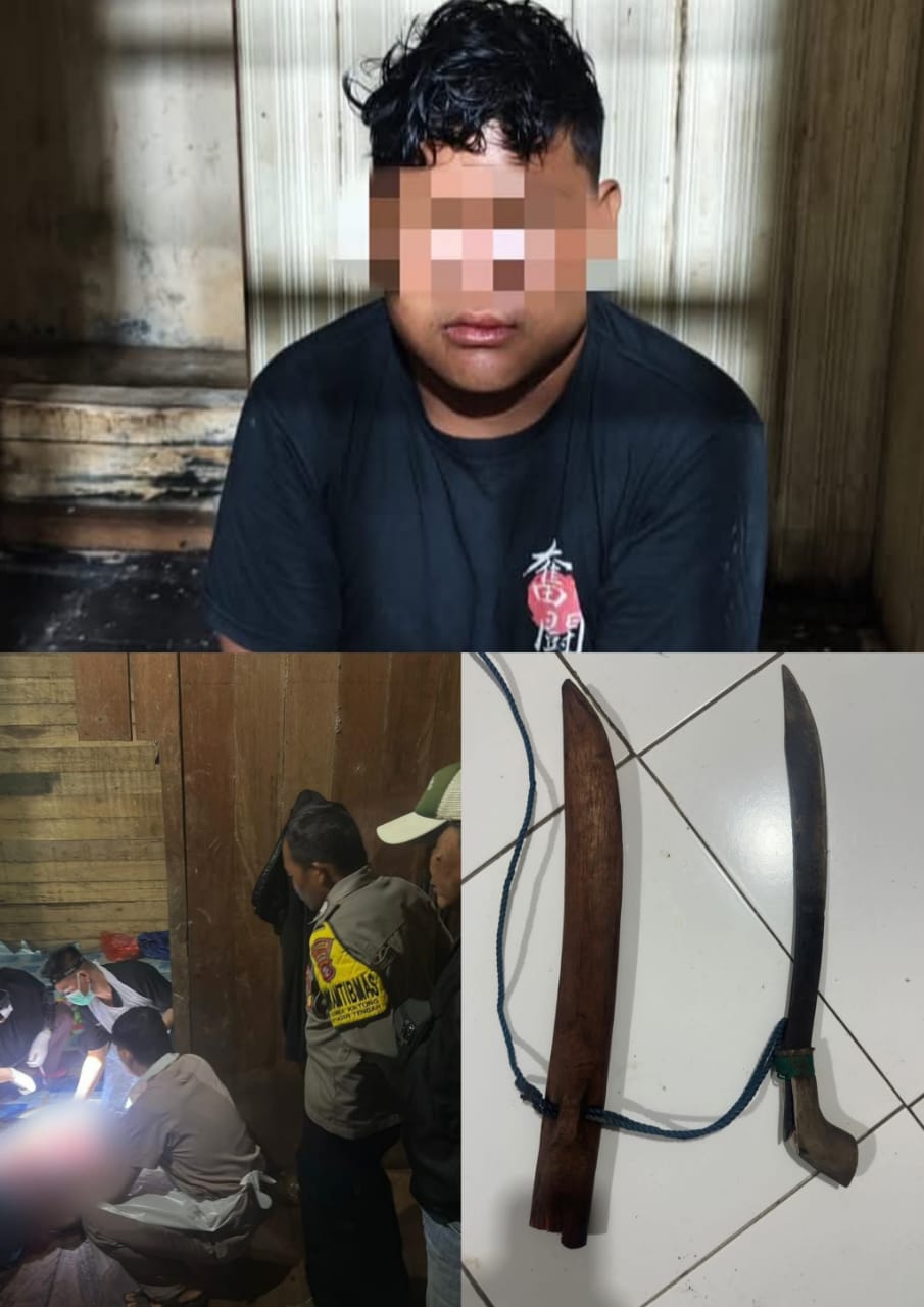 Polres Katingan Bekuk Pelaku Pembunuhan Sadis, Korban Ditusuk dan ditebas Belasan Kali