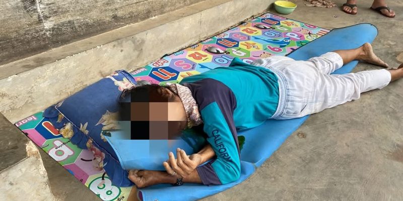 Polsek Katingan Tengah Amankan TKP Persitiwa Bunuh Diri Diduga Tewas Minum Racun