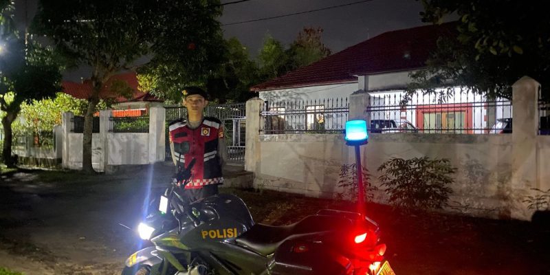 Jaga Kamtibmas, Satsamapta Polresta Palangka Raya Gelar Patroli