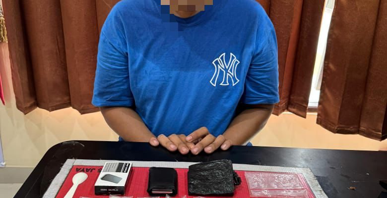 Amankan Pelaku, Satresnarkoba Polresta Palangka Raya Berhasil Dapatkan 19 Paket Sabu