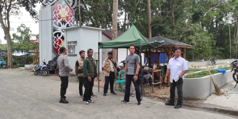Polsek Bukit Batu Sampaikan Pesan Kamtibmas bagi Pengunjung Wisata Surung Danum