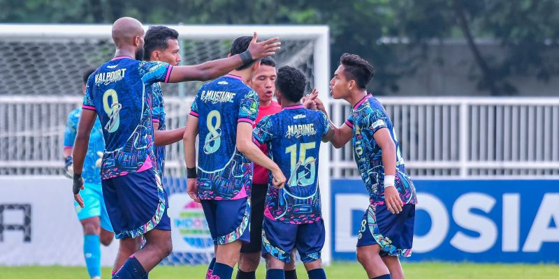 Pegadaian Liga 2 Group Degredasi FC Bekasi City vs Adhiyaksa Tangerang Sempat Ricuh Namun Akhirnya Draw 1-1.