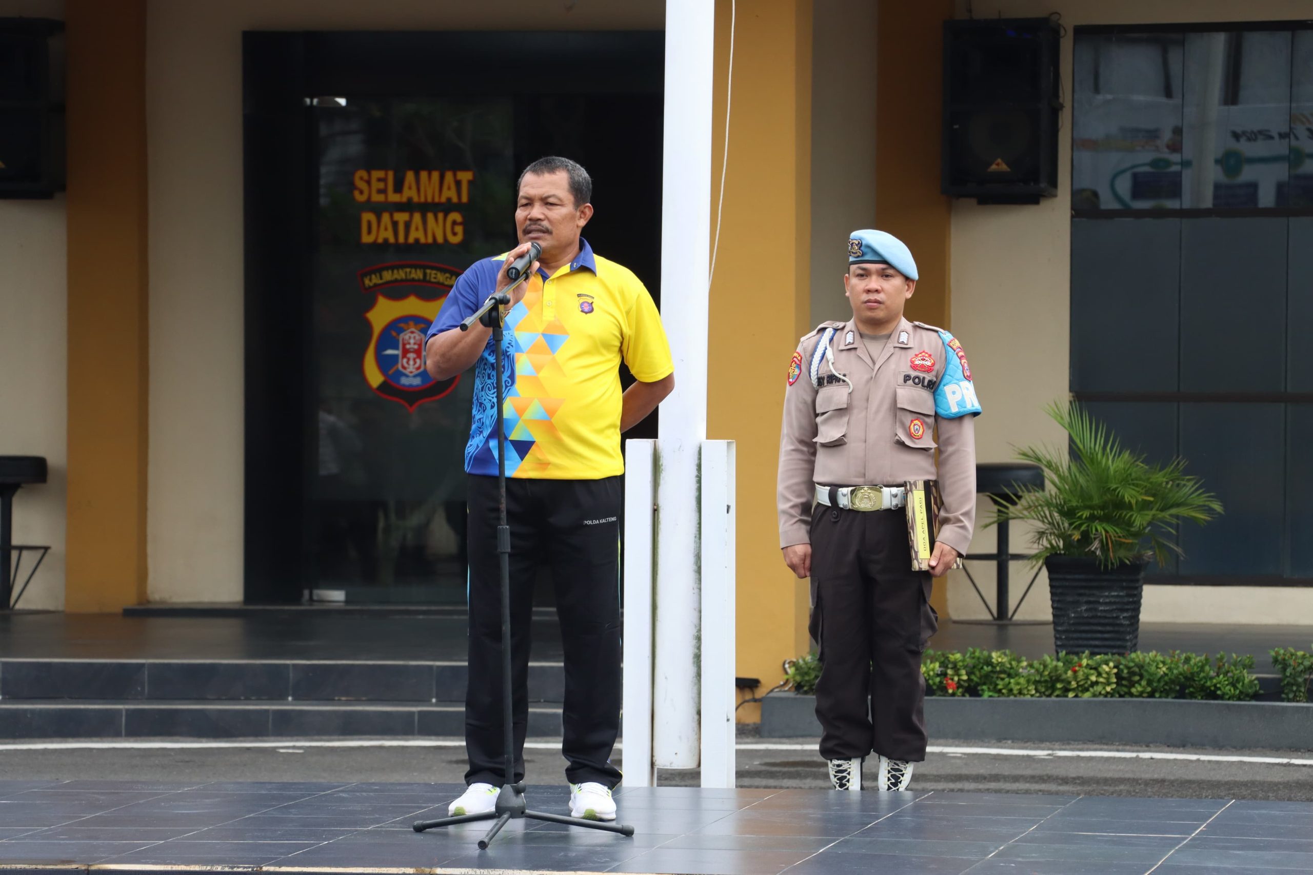 Pimpin Apel Pagi, Kabag SDM Polresta Palangka Raya Ingatkan Jaga Kesehatan Mental dan Jasmani