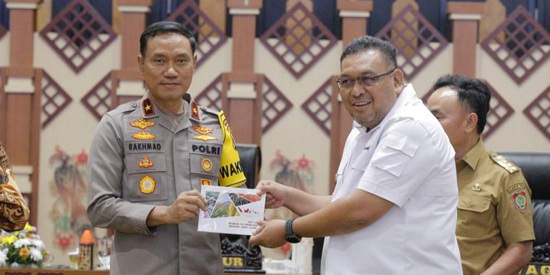 Polda Kalteng Ikuti Rakor Program Penanaman Jagung 1 Juta Hektar Bersama Forkopimda
