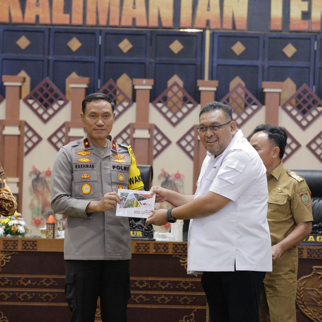 Polda Kalteng Ikuti Rakor Program Penanaman Jagung 1 Juta Hektar Bersama Forkopimda