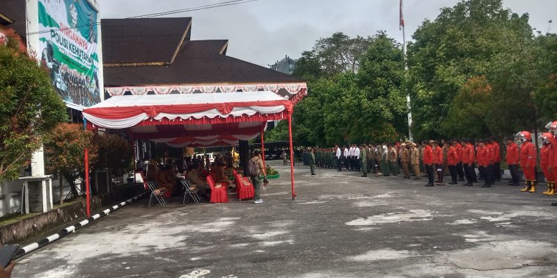 Upacara HUT Polisi Kehutanan ke-58 Provinsi Kalteng Tahun 2025