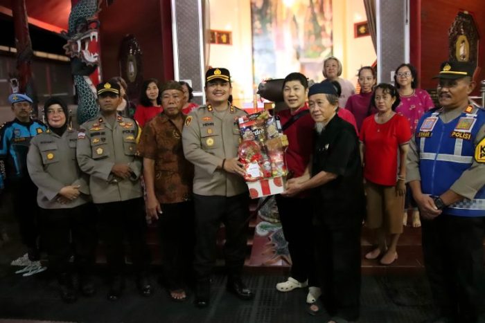 Pastikan Perayaan Imlek Berjalan Aman, Kapolres Sumenep Laksanakan Pengecekan