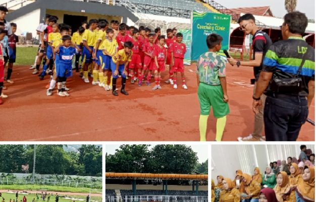 Pegadaian LIGA2 Peduli FC Bekasi City Adakan Coaching Clinic Untuk Siswa SSB U10-14 Dan Peduli UMKM