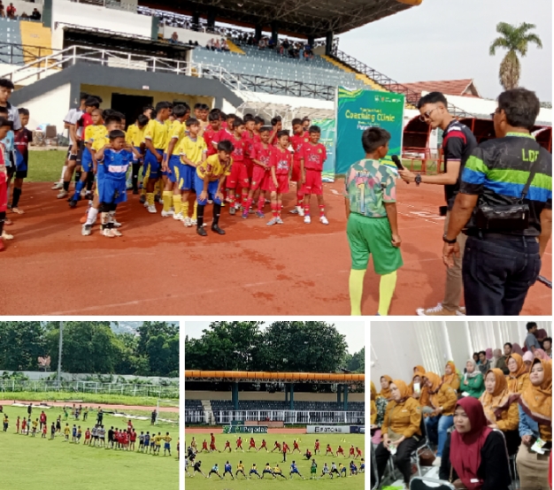 Pegadaian LIGA2 Peduli FC Bekasi City Adakan Coaching Clinic Untuk Siswa SSB U10-14 Dan Peduli UMKM