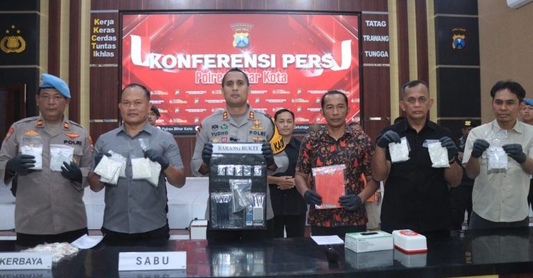 Polres Blitar Kota Berhasil Mengungkap Kasus Penyalahgunaan Narkoba dan Curanmor