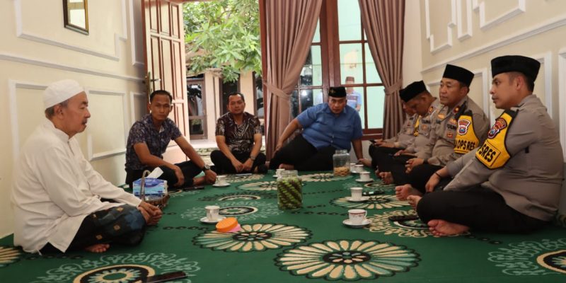Ajak Berkolaborasi dalam Jaga Bangkalan, Kapolres Bangkalan Sambang Para Tokoh Agama