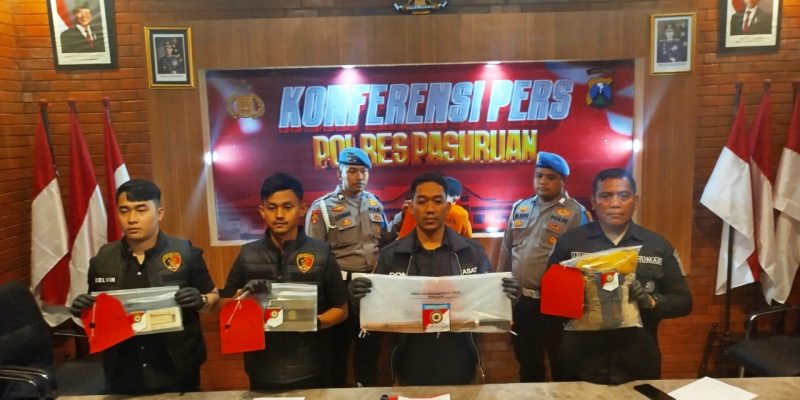 Polres Pasuruan Berhasil Tangkap Pelaku Begal Sadis di Winongan Pasuruan Dua Pelaku Masih Buron