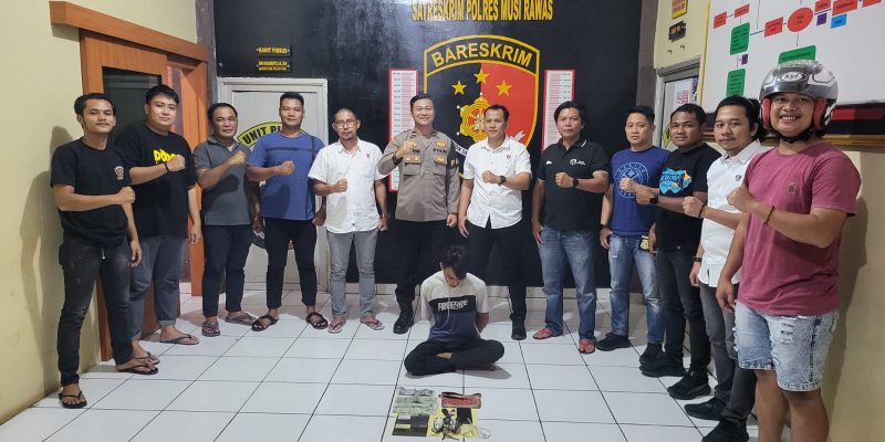 Tim “Landak” Satreskrim Polres Musi Rawas Ringkus Pencuri Motor