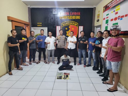Tim “Landak” Satreskrim Polres Musi Rawas Ringkus Pencuri Motor