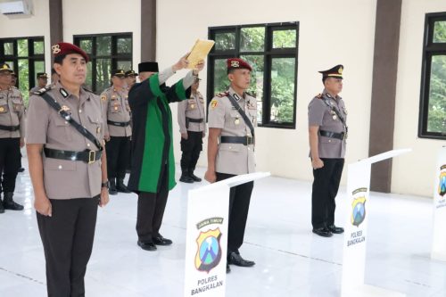 Sertijab Kasatreskrim Polres Bangkalan, AKBP Febri: Setiap Orang Ada Masanya