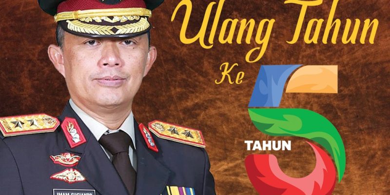 Irjen Pol Drs. Imam Sugianto, M.Si., Kapolda Jawa Timur Mengucapkan Selamat HUT Ke – 5 Media Koran Pelopor dan Media Online www.pelopornews.co.id