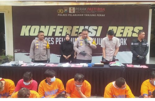 Polres Pelabuhan Tanjung Perak Beberkan Hasil Tumpas Kejahatan Di Wilayah Hukumnya
