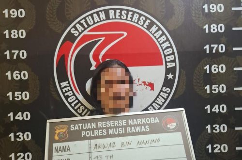 Sempat Buang Barang Bukti Saat Ditangkap, Satresnarkoba Polres Musi Rawas Ringkus Kurir dan Pemilik Sabu