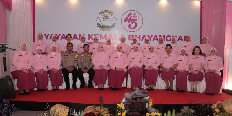 Dukung Gizi Anak, Ketua PYKB Daerah Jatim Berbagi di TK Kemala Bhayangkari