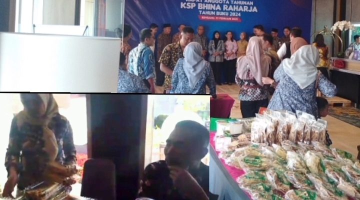 UMKM Rembang Ditampilkan Dihadapan Anggota Koperasi Bhina Raharja, Di Hotel Aston Rembang