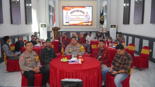 Dalam Rangka Polri Presisi, Polres Pasuruan Gandeng Mahasiswa untuk Gelar Baksos