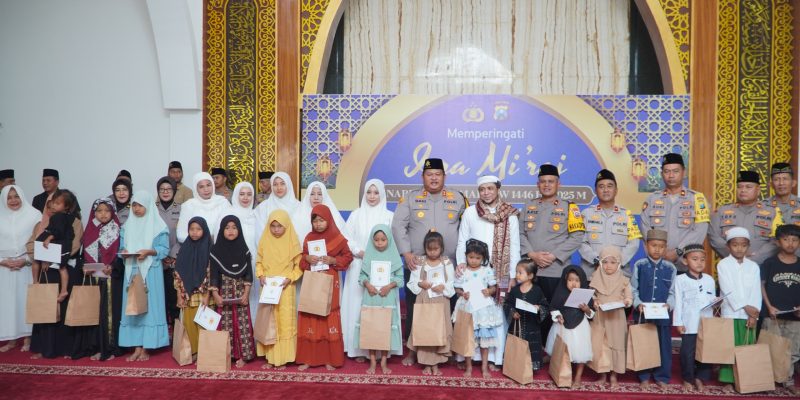 Polres Pasuruan Memperingati Isra Mi’raj dengan Santunan Anak Yatim dan Semangat Polri Presisi