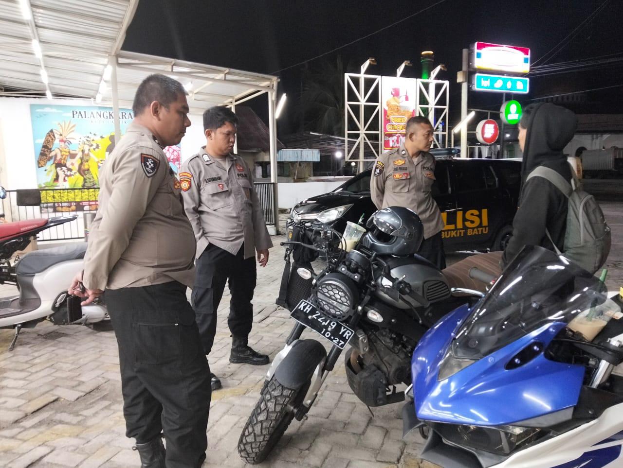 Jaga Keamanan, Satsamapta Polresta Palangka Raya Patroli ke Kantor Indihome