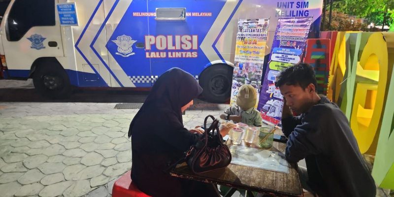 Satlantas Polresta Palangka Raya Hadirkan Layanan Perpanjangan SIM BBM di Malam Minggu
