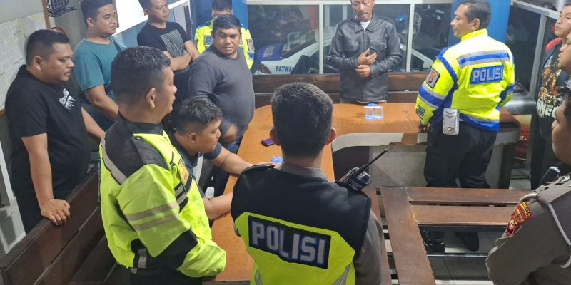 Diduga Balapan Liar, Satlantas Polresta Palangka Raya Amankan 30 Unit Sepeda Motor