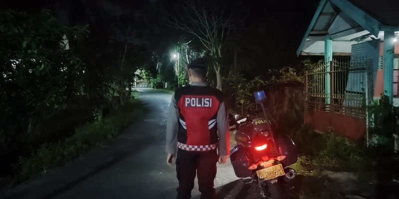 Satsamapta Polresta Palangka Raya Patroli dalam Rute Ini