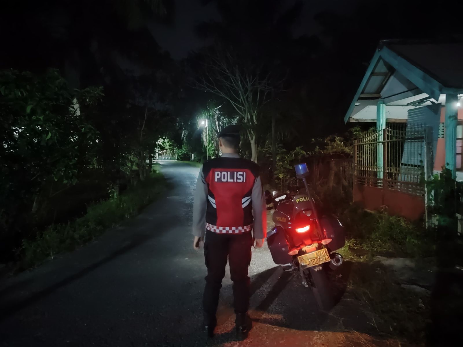 Satsamapta Polresta Palangka Raya Patroli dalam Rute Ini