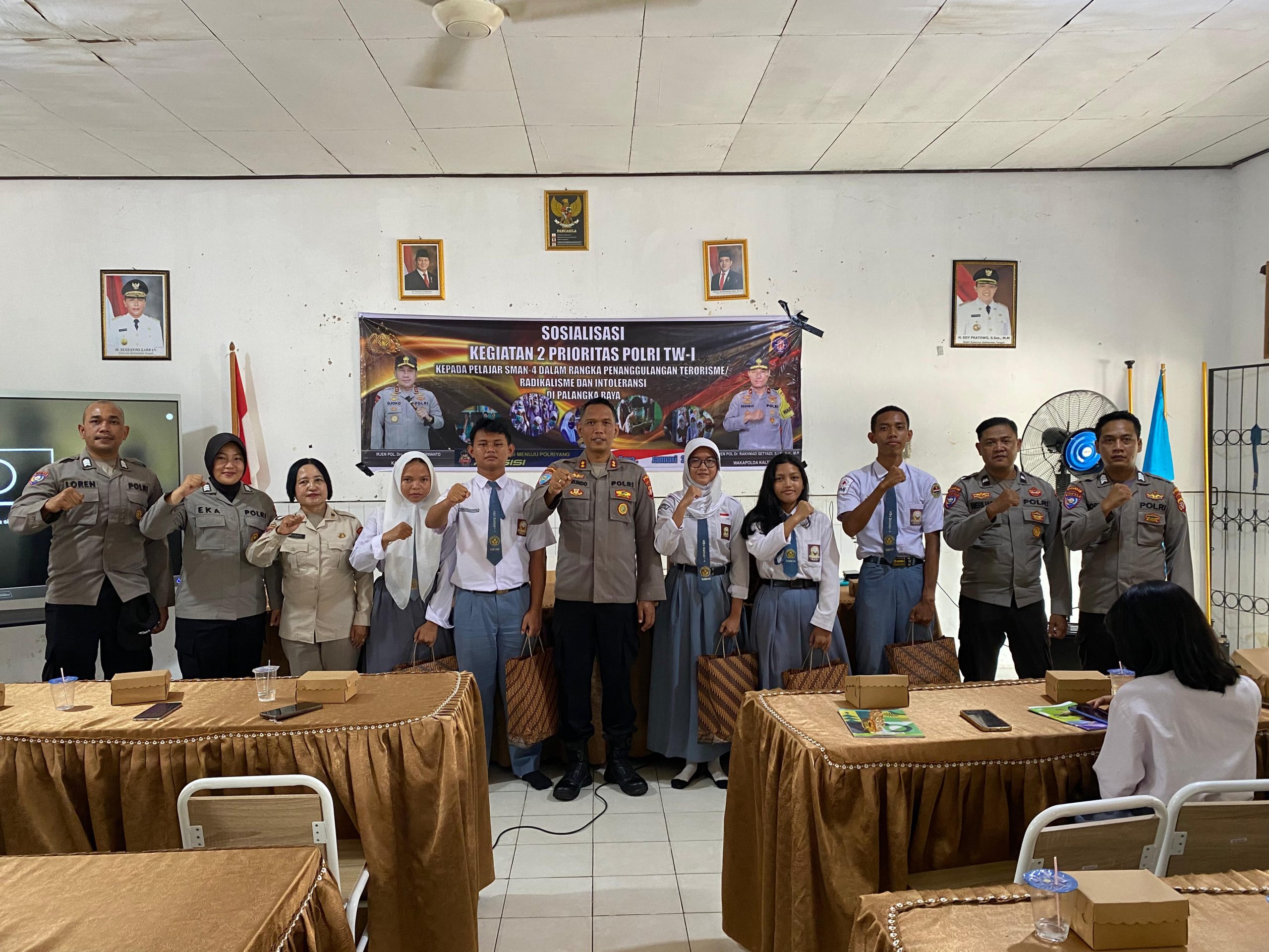 Wujudkan Kamtibmas, Polda Kalteng Gencarkan Sosialisasi Ajak Pelajar Waspada Paham Radikalisme