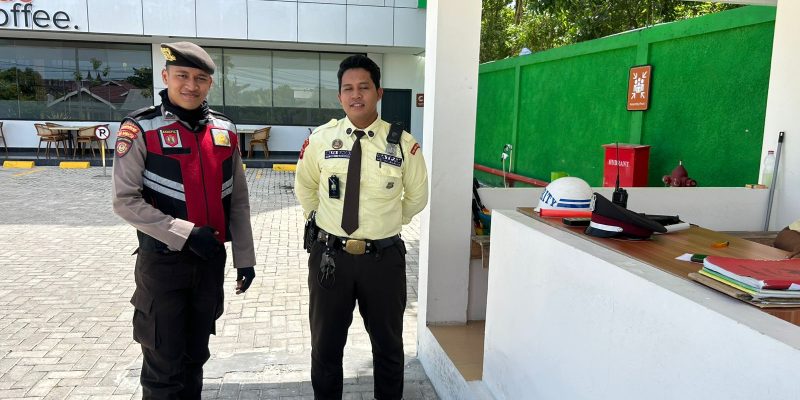 Gelar Patroli Dialogis, Satsamapta Polresta Palangka Raya Kunjungi Hotel All True