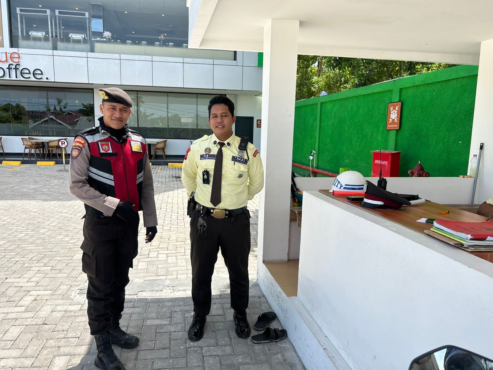 Gelar Patroli Dialogis, Satsamapta Polresta Palangka Raya Kunjungi Hotel All True