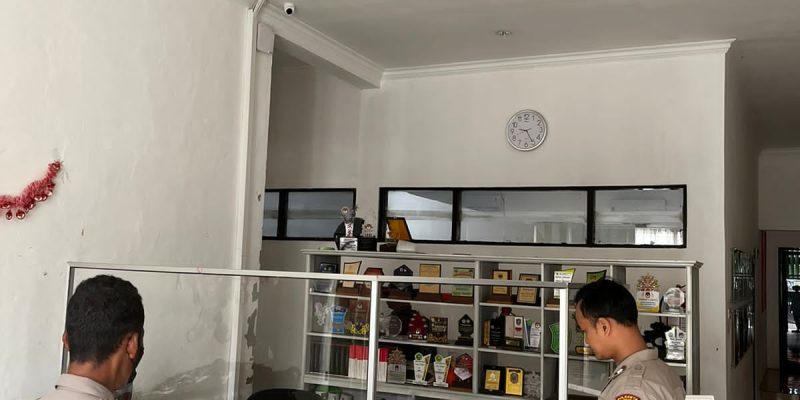 Satgas OMP Polresta Palangka Raya Cek Keamanan KPU Kota Demi Cegah Kerawanan