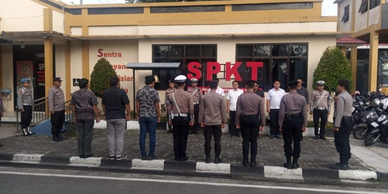 Bersama Personel Piket Fungsi, Sattahti Polresta Palangka Raya Periksa Tahanan
