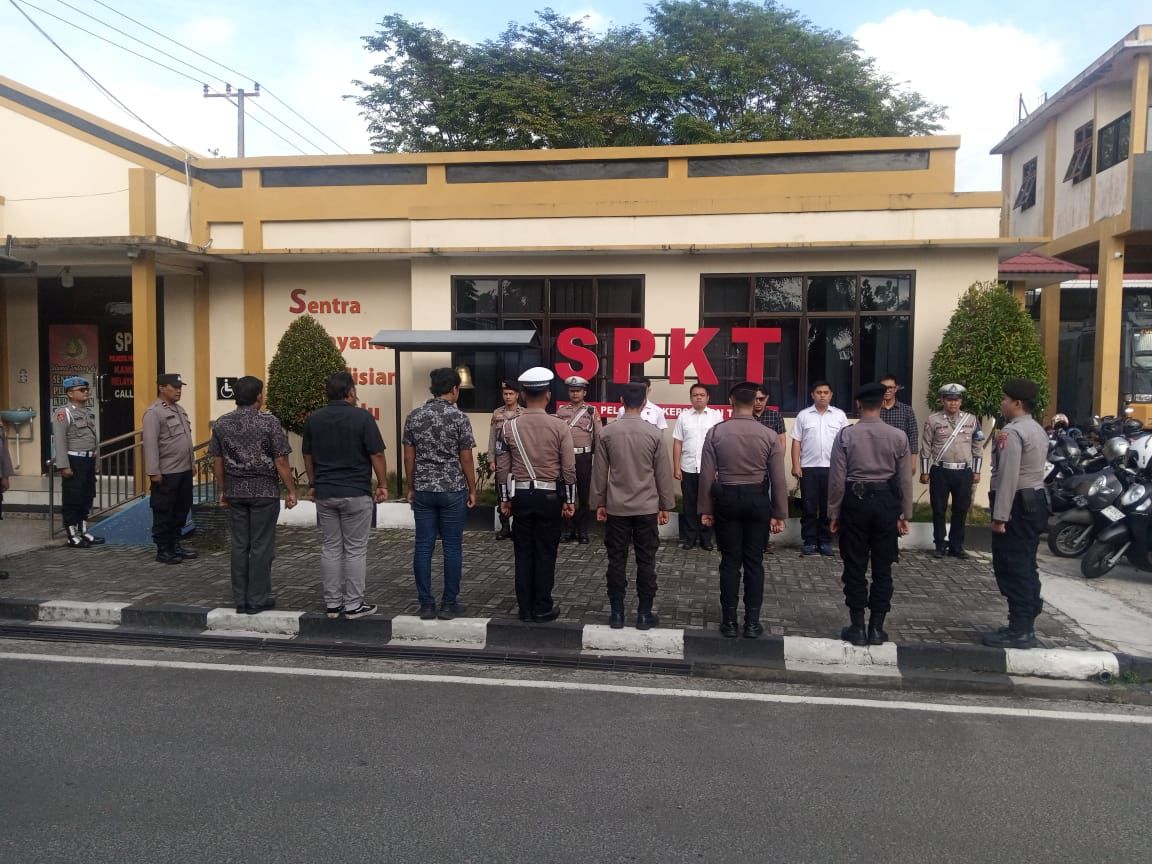 Bersama Personel Piket Fungsi, Sattahti Polresta Palangka Raya Periksa Tahanan