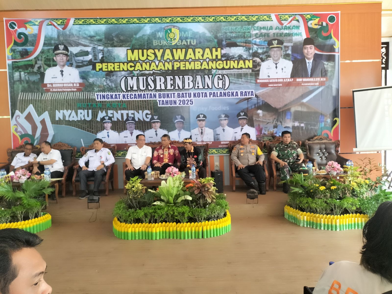 Kapolsek Bukit Batu Hadiri Musrenbang Tingkat Kecamatan