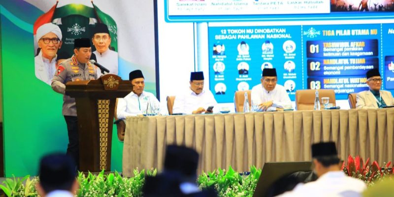 Kapolri Tegaskan Rekrutmen Anggota Melalui Jalur Santri Jadi Program Prioritas