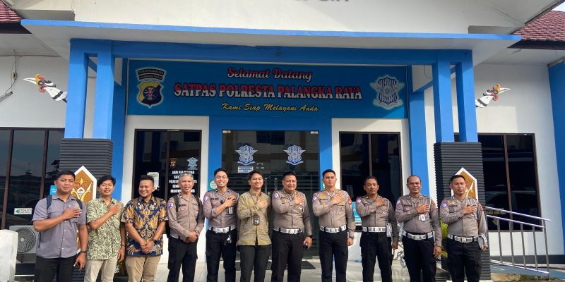 Satlantas Polresta Palangka Raya Terima Supervisi dari Korlantas Polri