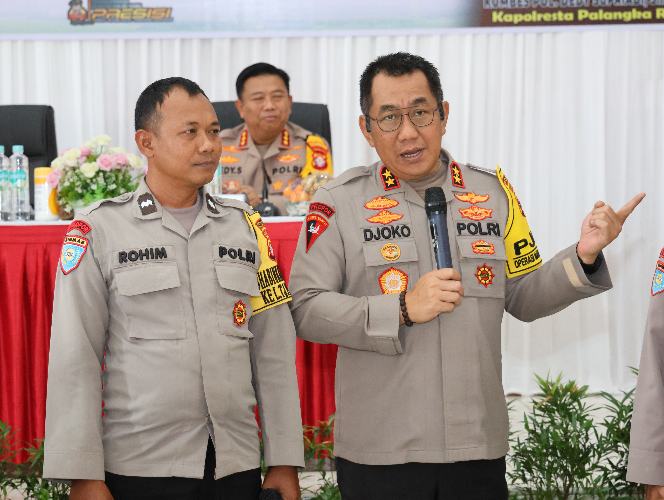 Arahan Bagi Pejuang Tangguh Polresta Palangka Raya, Kapolda Kalteng Tekankan Komunikasi dan Integritas dalam Pelaksanaan Tugas