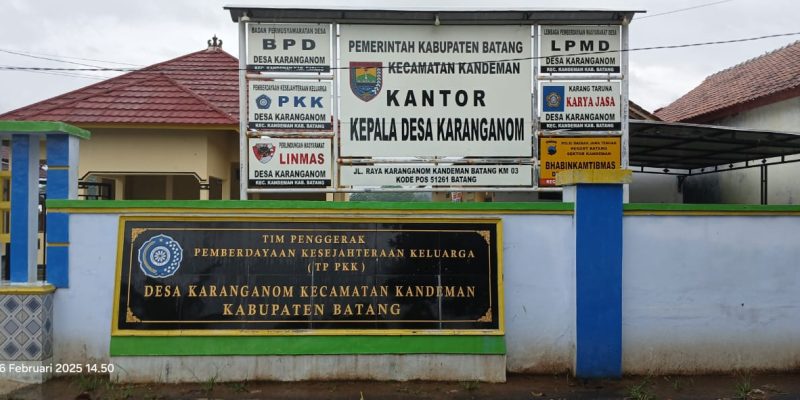 Soal LSM Trinusa Laporkan Pungli PTSL Ke Polres Batang, Begini Tanggapan Kades Karanganom