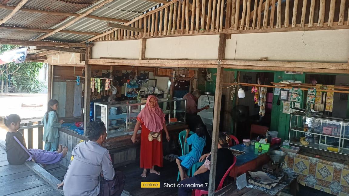 Pelihara Keamanan, Polsek Sabangau Sambangi Danau Tundai