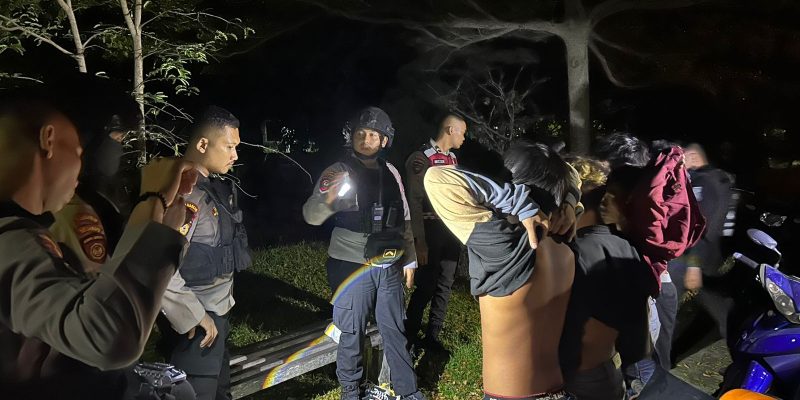 Ciptakan Keamanan Masyarakat, Unit PPRC Ditsamapta Polda Kalteng Rutin Giat Patroli Malam