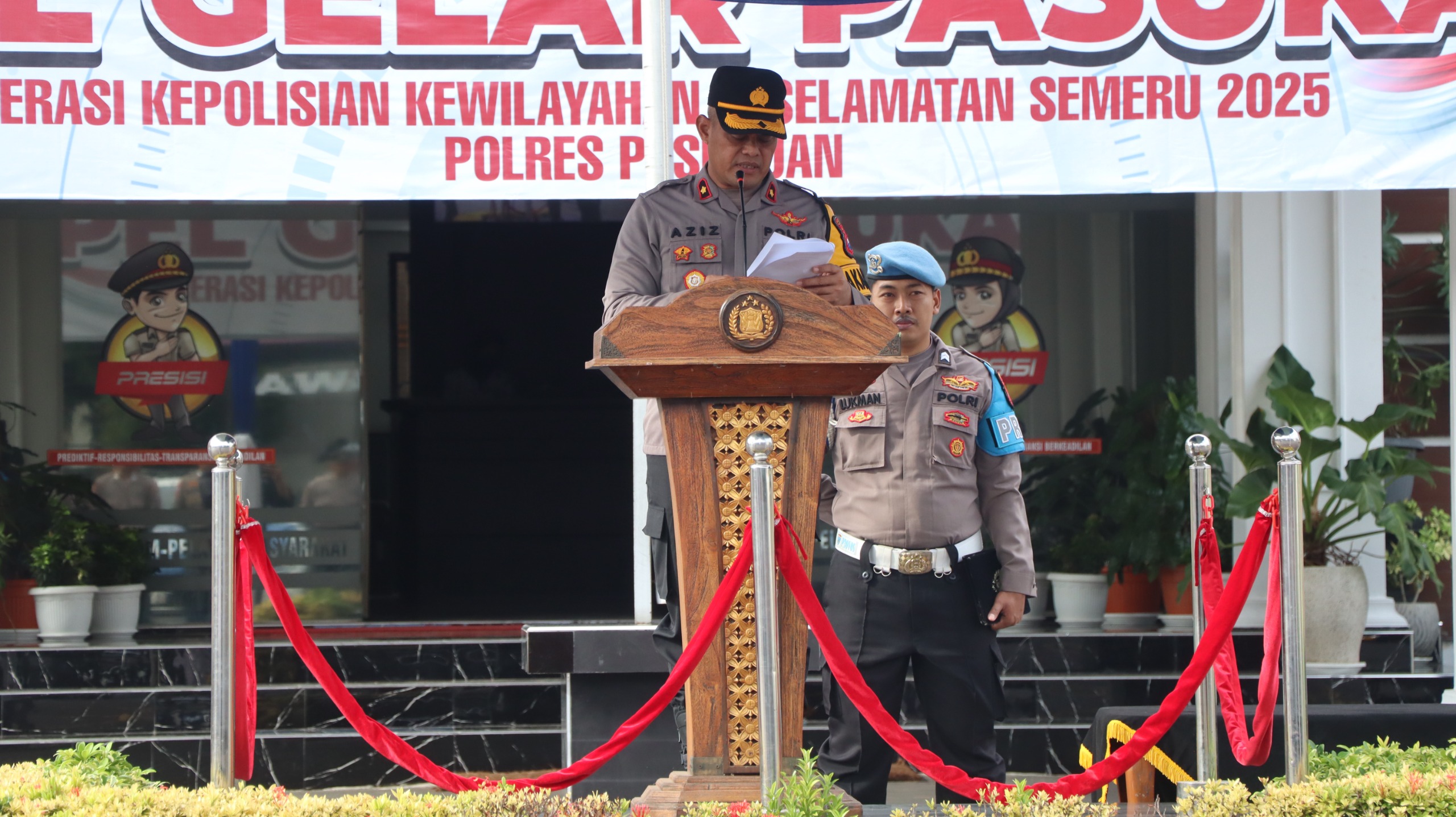 Polres Pasuruan Gelar Apel Operasi Keselamatan Semeru 2025