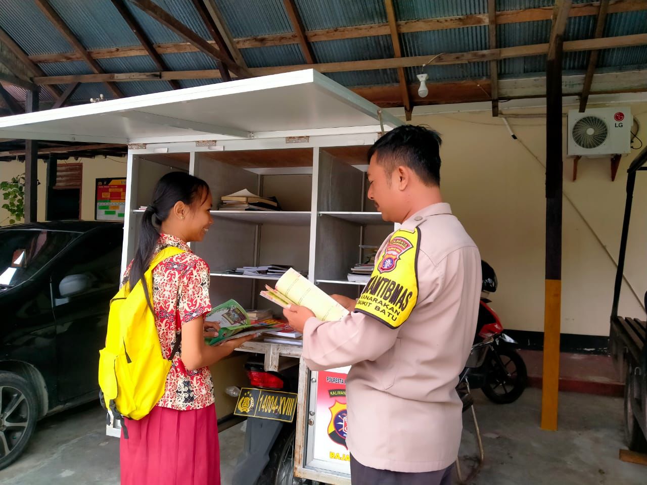 Dukung Mobilitas Warga, Polsek Bukit Batu Siapkan Motor Bajaka Presisi
